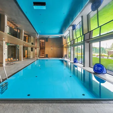 Omega Lake, Sun & Snow Lejlighed *